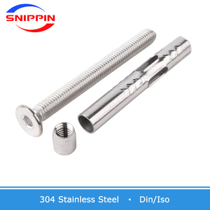 M6 M8 M10 M12 Roestvrijstalen Verzonken Kop Hexagon Socket Expansie Schroef Mouw Beton Anker Ingebouwde Spanning Allen Bout - Product Image 2