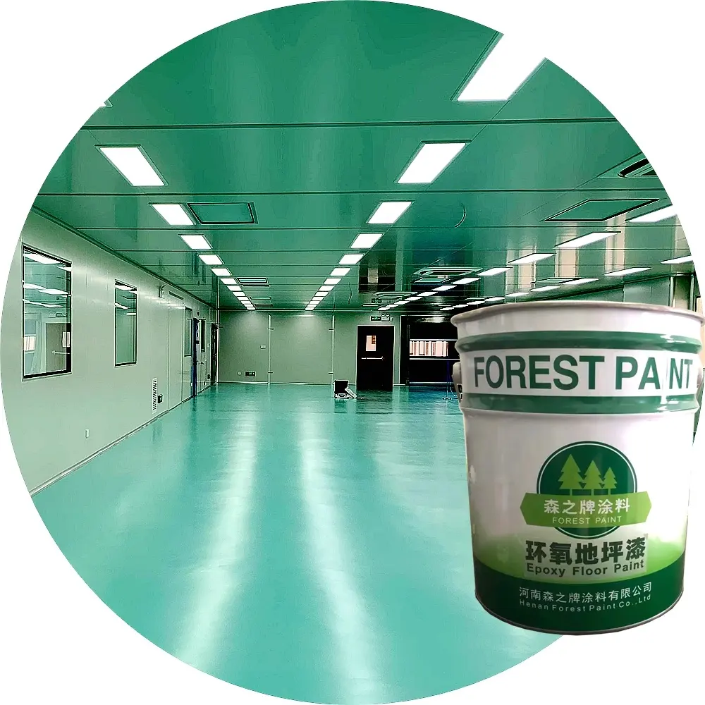 Scratch Resistant Concrete Epoxy Flooring Coatings Epoxy Resin Material Floor paint For Bath