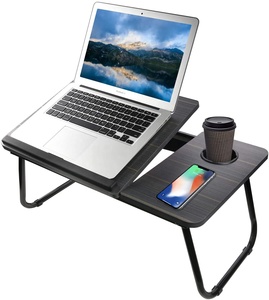 Portable <strong>Notebook</strong> and Laptop Adjustable Desk <strong>Table</strong> for Bed Tablet and <strong>Notebook</strong> Using It - Product Image 5