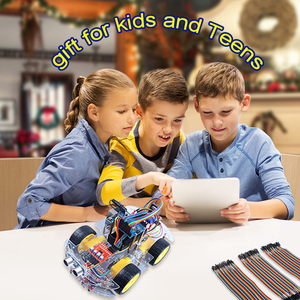 <strong>Remote</strong> Blue--toothCompatible <strong>Control</strong> Robotics <strong>Car</strong> Educational Stem Toys electronic kit <strong>diy</strong> for r3 Robot kits - Product Image 2