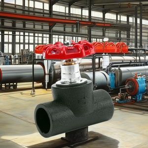 วาล์วประตูป้องกันการกัดกร่อนสำหรับระบบน้ำ90มม. ทำจาก HDPE ทนทาน - Product Image 4