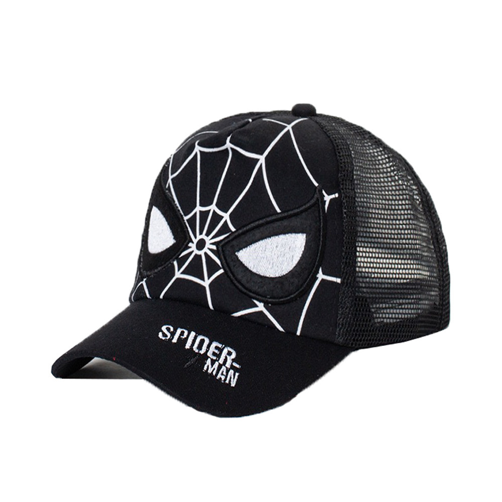 Black spidern web face
