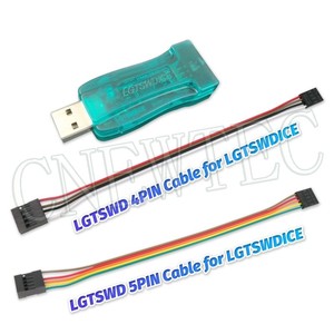 LGTSWDICE Programmer/Emulator Development Board Kit für LGT8F328P SSOP20 LQFP32 LQFP48 usw.