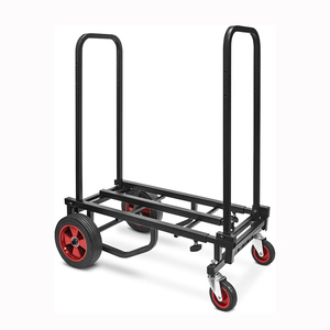 JH-Mech Hand Truck Dolly <strong>Cart</strong> Compact 300Lbs Max Load Capacity Foldable and Lightweight Metal Hand Platform <strong>Cart</strong> - Product Image 1