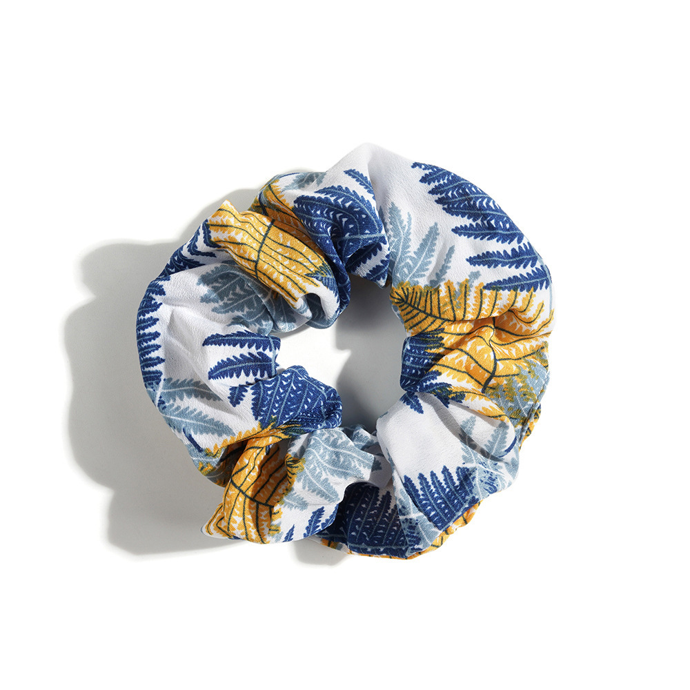 70 golden star fern navy blue