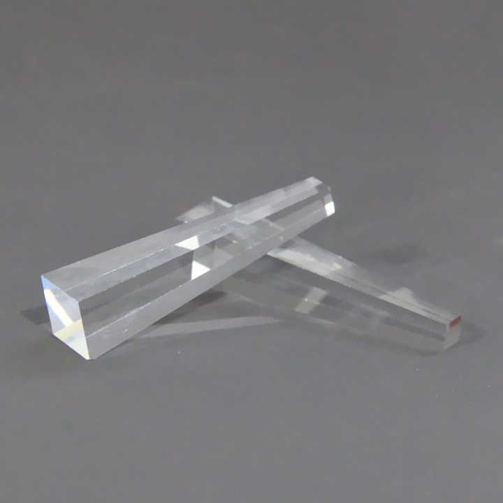 Custom Crystal Quartz Glass K9L Light Guide Rod Prism for Photography