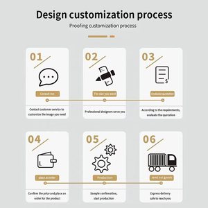 Ganesh Phật pha lê sứ tường nghệ thuật cao cấp hiện đại tối giản Thiết kế trang trí nội thất bức tranh kim cương cho ngôi nhà hiện đại - Product Image 6