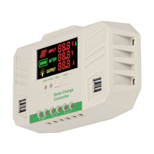 Kungf solare PWM regolatore di carica 10A/20A con Display LCD Auto Max 100V PV ingresso 12V/24V per Off Grid uso domestico sistema solare