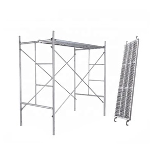 Prezzi di fabbrica di alta qualità Mobile telaio in acciaio regolare impalcatura per la costruzione H telaio ponteggi - Product Image 1