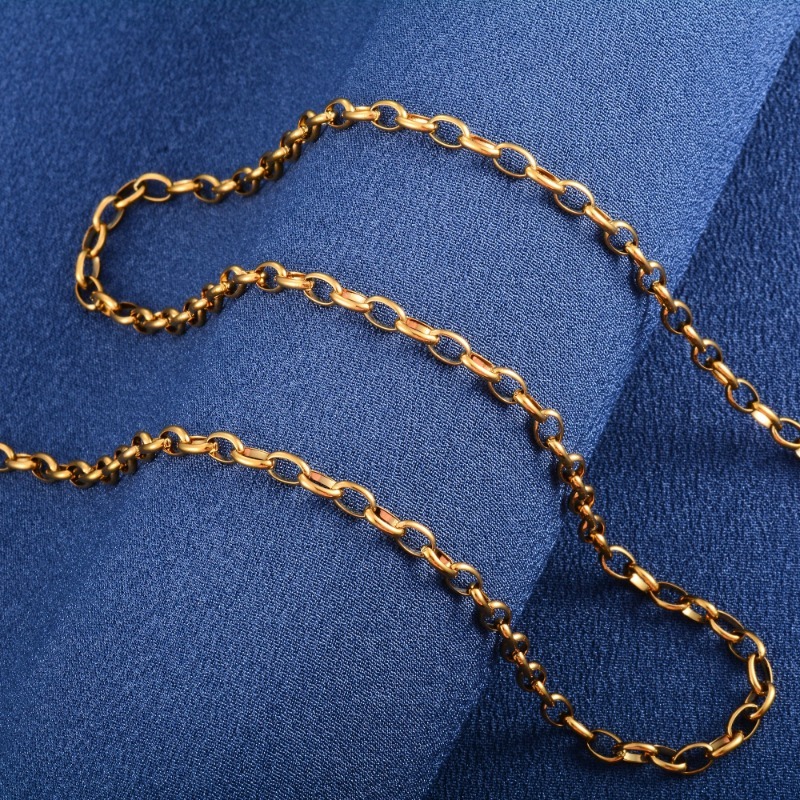 3.8mm Wide Gold