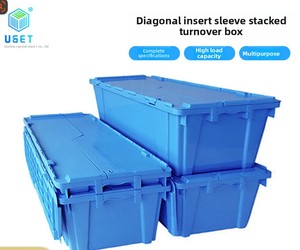 プラスチック製保管用トートコンテナ重厚製 - Product Image 3