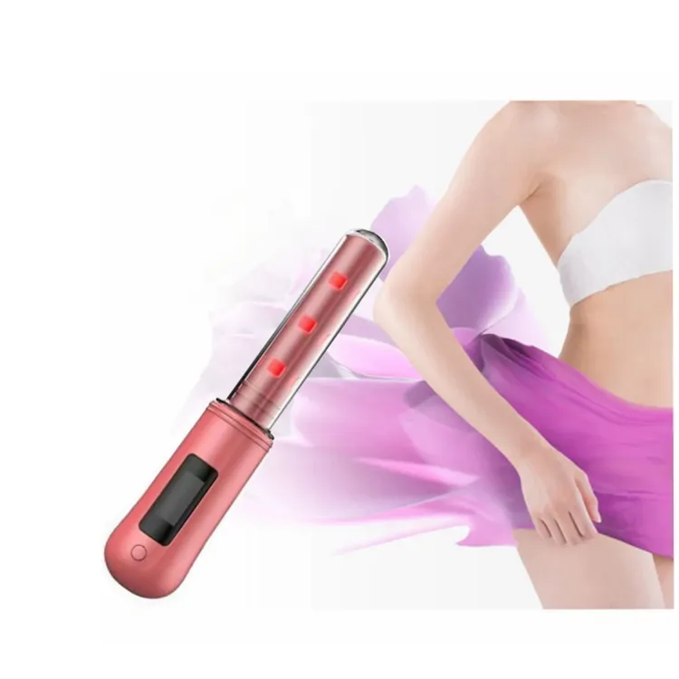 Instrumento médico ginecológico a laser para mulheres, uso doméstico, rejuvenescimento vaginal com limpeza e aperto vaginal, LED