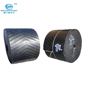 Alta qualidade EP800/4 Chevron correia transportadora móvel para caminhão carga descarga