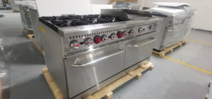 Commercial <strong>Gas</strong> Range 4 burner Sale Tabletop <strong>24</strong> Inch Six burner Ranges with Knob <strong>Oven</strong> Cookers Stove 6 burner <strong>Gas</strong> Range with <strong>Oven</strong> - Product Image 3