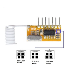 433MHz 4-Kanal-Funk-HF-Empfängermodul HF-Modul für drahtlose Alarm-und Sicherheits systeme Hersteller von HF-Modulen