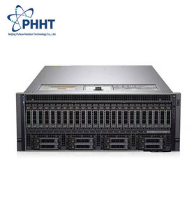 Serveur en rack PowerEdge R940xa, ordinateur, double processeur Intel Xeon 4210R, 32 Go de RAM DDR4, 2x1,2 To 10 000 tr/min H330, échange à chaud en stock, serveurs d'entreprise - Product Image 1