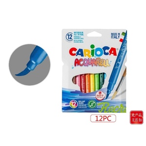 Marcadores de 12 Colores Carioca Acquarell en caja de cartón para dibujar y escribir. - Product Image 1