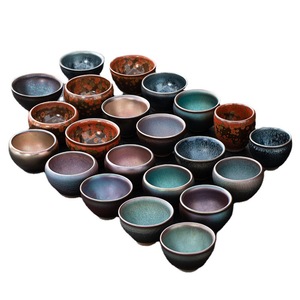 Creative Design Multicolor 110ml Jianzhan Teacup Kiln Glazed Colorful China Kungfu Tea <strong>Cup</strong> Wide Mouth Mini <strong>Cup</strong> for Tea Ceremonty - Product Image 1