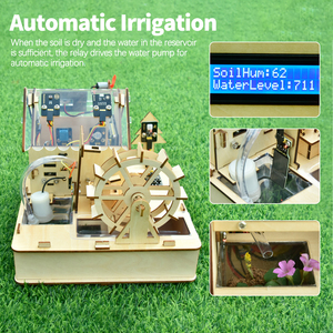 Keyestudio Kit casa Smart eco-friendly per Arduino formazione di programmazione fai da te in legno elettronica Smart Farm Starter Kit - Product Image 5