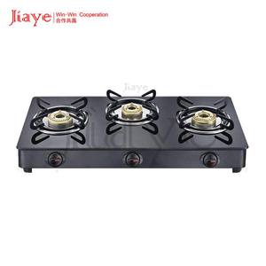 批发高品质烹饪用具厨房桌子3燃烧器燃气灶顶部