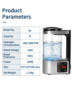 新趋势便携式氢碱性离子发生器水瓶氢发生器瓶 - Product Image 3