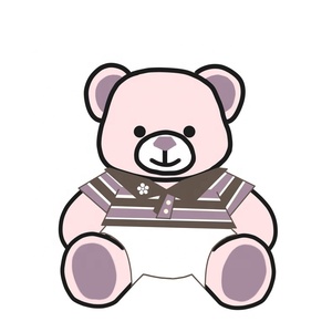 赤ちゃんの前に寝ている巨大なぬいぐるみぬいぐるみテディベアおもちゃバレンタイン用工場卸売デザイン - Product Image 3
