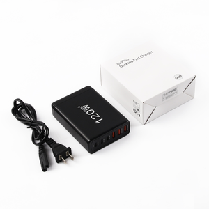 Usb C 120w充電器6ポート高速充電ステーションマルチポートデバイスラップトップ用のすべての電話用の高速充電 - Product Image 2