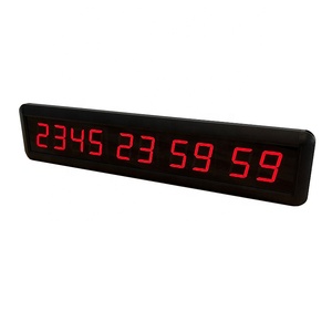 Orologio da parete con conto alla rovescia per eventi di grandi dimensioni programmabile a 10 cifre da 1.8 pollici Timer per il conto alla rovescia di 9999 giorni - Product Image 1
