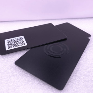 Buona stampa di alta qualità carta PVC NFC con codice QR unico e programmazione NFC