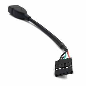 <strong>USB</strong> <strong>2</strong>.<strong>0</strong> Type a Female to Dupont 5 Pin Female <strong>Header</strong> Motherboard Cable Dupont 5pin Housing <strong>Header</strong> to <strong>Usb</strong> Female Cable - Product Image 6