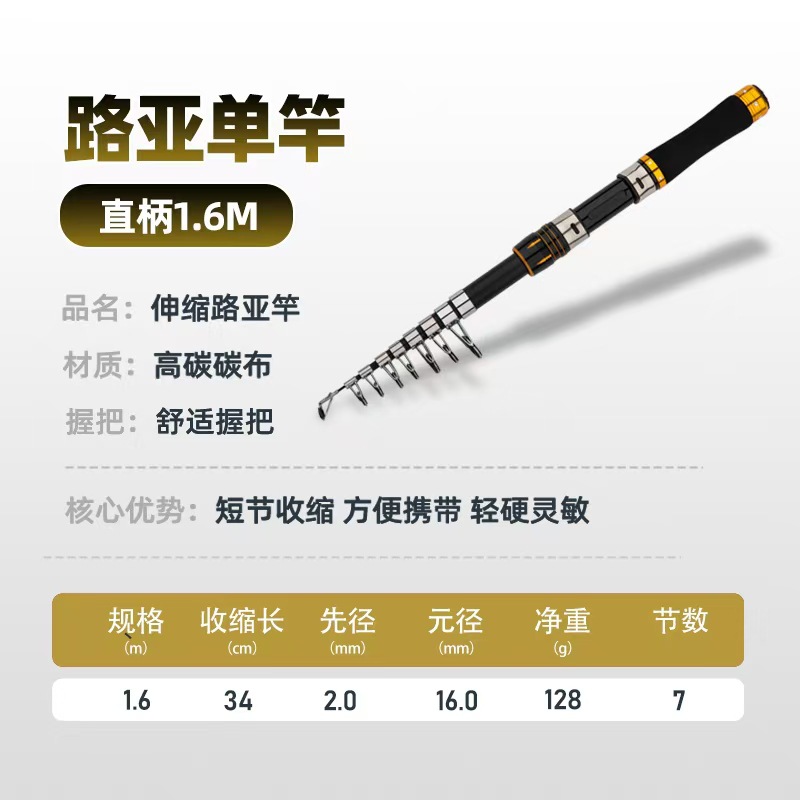 Gold Straight Handle