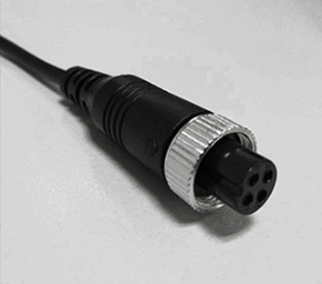 Caméra d'interface aviation 4P noire