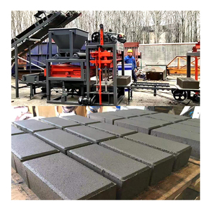 QTJ4-25 pequeno barato máquina oca do bloco pavimentadora de concreto tijolo fazendo máquinas construção dispositivo pavimento equipamentos