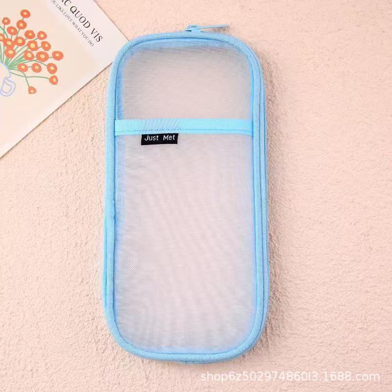 Single layer net blue