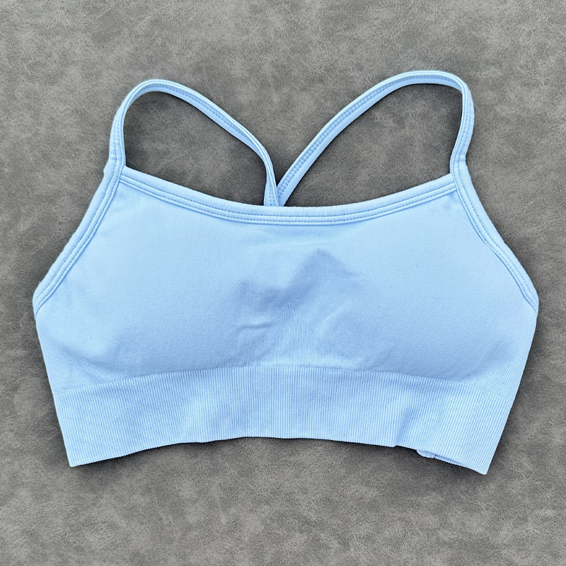 Soutien-gorge bleu glacier