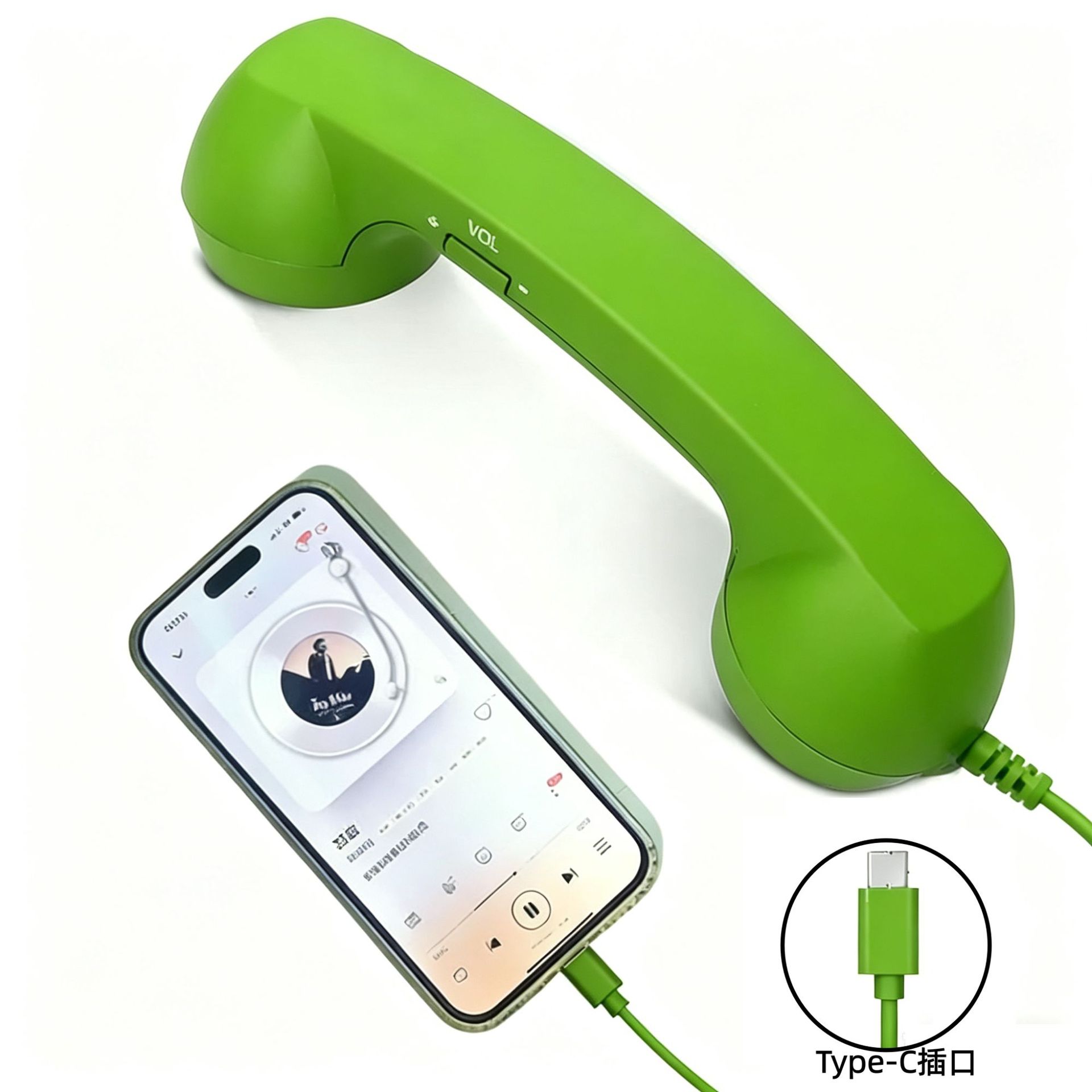 Emballage en boîte de couleur verte à insertion directe TFC