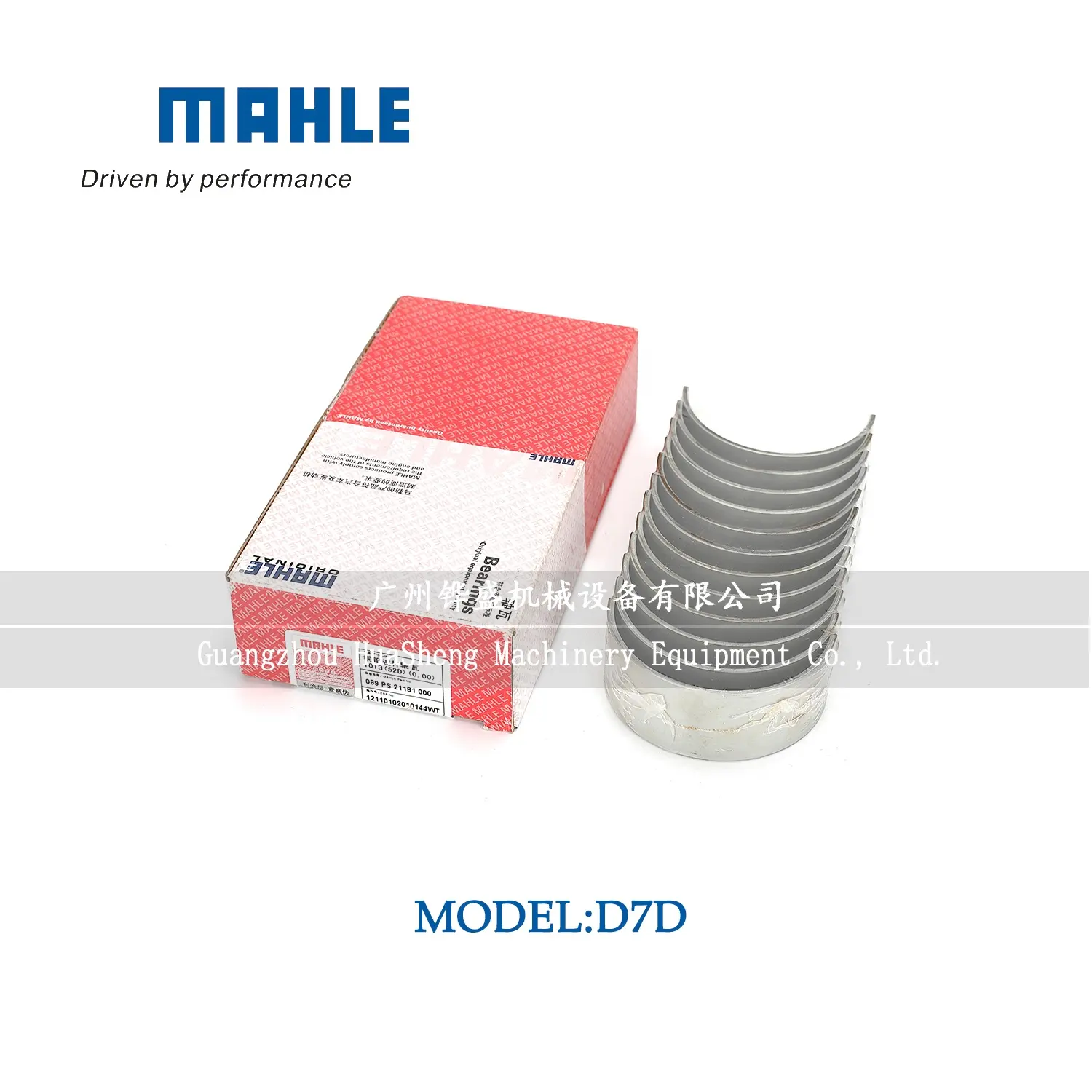 Genuine MAHLE Diesel Engine D7D Crankshaft Main/ConロッドBearingためVOLVO DEUTZ 1013 Excavator Spare Parts