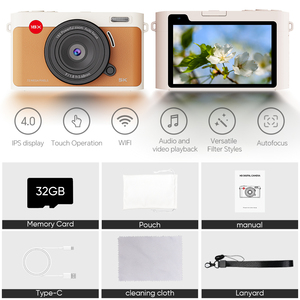 Máy ảnh kỹ thuật số độ phân giải cao với thẻ nhớ <span class=keywords><strong>SD</strong></span>/TF tốc độ cao 32GB để chụp ảnh và quay video máy ảnh không gương lật - Product Image 5