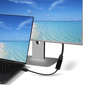用于显示器的ABS DP电脑到电视连接器显示端口数字AV适配器 - Product Image 5