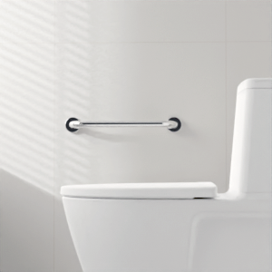 片形のトイレ手すり滑り止め高齢者が立ち上がるのを助ける安全手すり