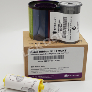 Cinta de color Entrust 525100-004 YMCKT (500 impresiones) 525100-004-S100 para impresora DS1,DS2,DS3 - Product Image 2