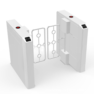 Quick <span class=keywords><strong>Access</strong></span> Outdoor Chuva Proteção Flap Barreira Turnstile Fast Speed Gate QR Code Reader Swing Barreira para Controle de Acesso