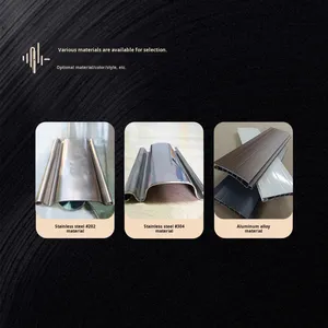 Современные рулонные ворота из алюминиевого сплава и нержавеющей стали для гаража/мастерской с электрическим дистанционным управлением и автоматическим режимом работы - Product Image 5