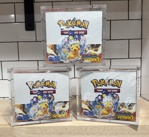 ポケモンカード ブースターボックス ETB用 アクリル/PSケース 防錆 組み立て済み マグネット式 保護ディスプレイケース クリア エリートトレーナー用 - Product Image 1
