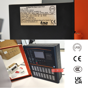 Tanda Manufacture Easy To <strong>Operate</strong> Low Cost Conventional FACP Fire Alarm <strong>Control</strong> 4 Zone Panel facp 4 loop - Product Image 4