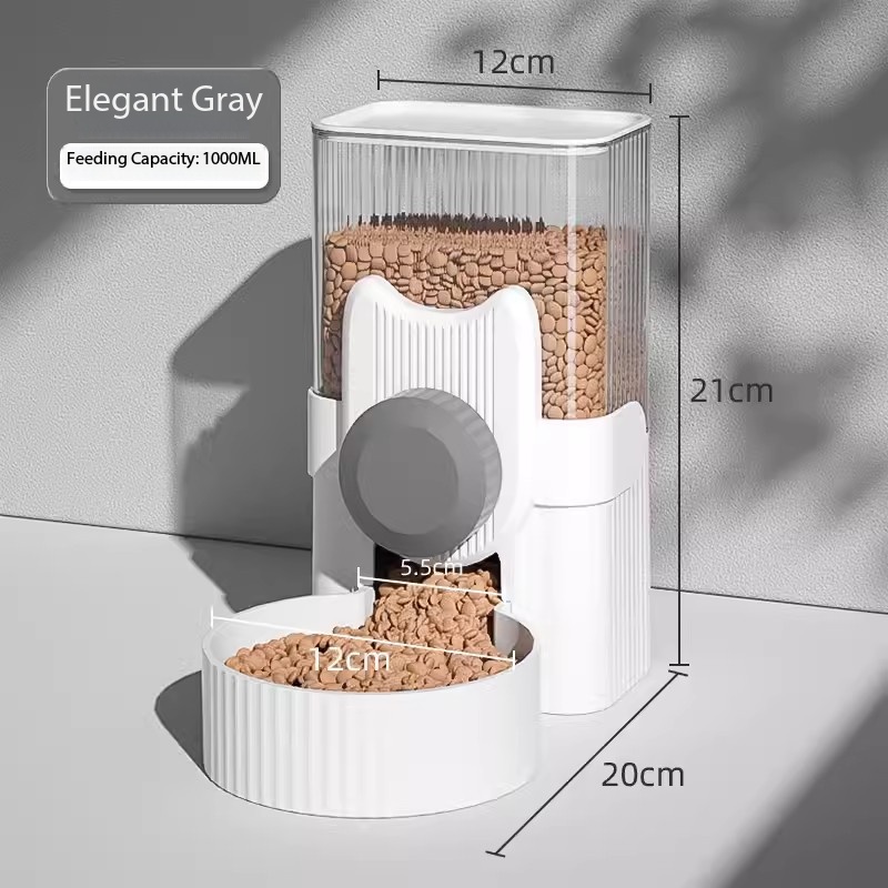 Distributeur gris élégant 1000 ml