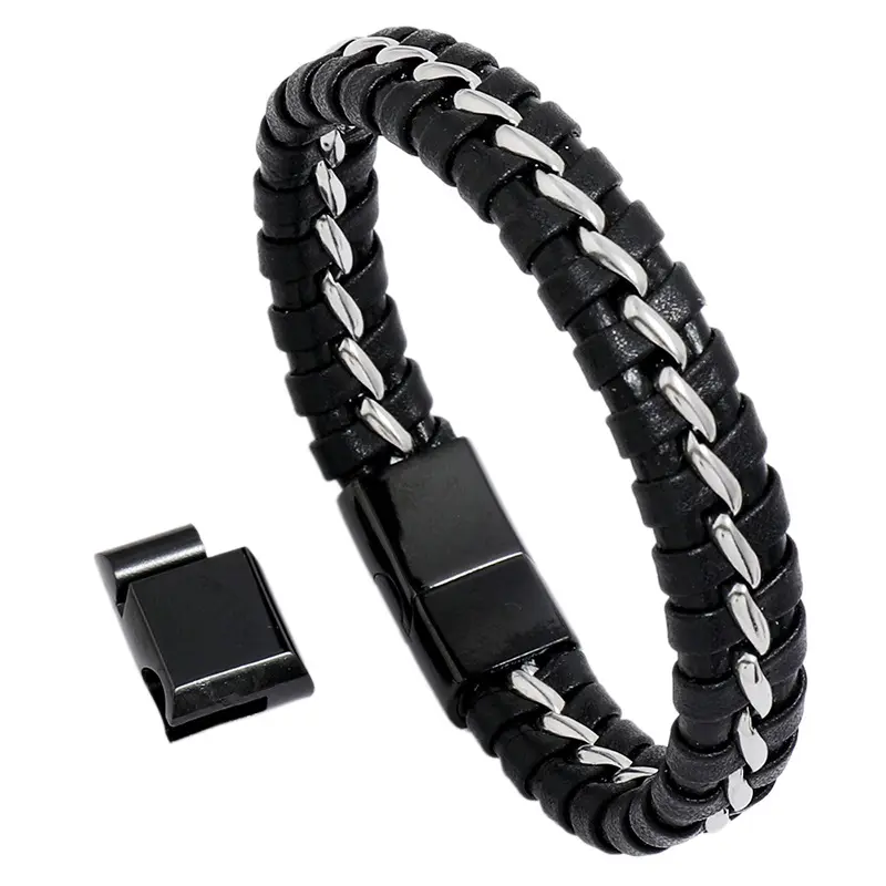 Made In China Stainless Steel Jewelry Adjust Size With Magnetic Clasp Bracelet For Men Stocks Sale 2021 New Fashion Bracelet