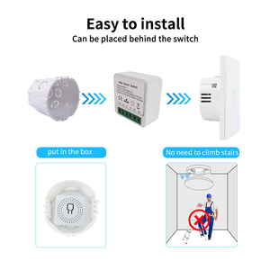 Módulo de interruptor inteligente Tuya Zigbee de 1 banda y 2 vías, temporizador, interruptor de cuenta atrás, control remoto por aplicación - Product Image 3