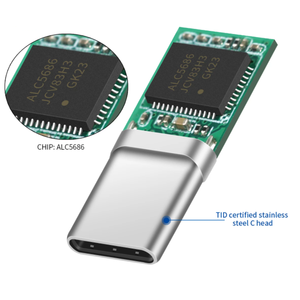32BIT 384KHz Type-<strong>C</strong> Plug Single Crystal Vibrating ALC5686 Chip Module Mobile Phone Connector - Product Image 2