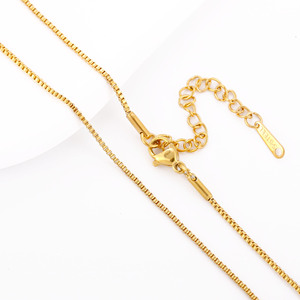 Fashionable Individual Stainless Steel Necklace 18K PVD Gold Plated Necklace Waterproof DIY Handmade Necklace <strong>Chain</strong> for Women - Product Image 4